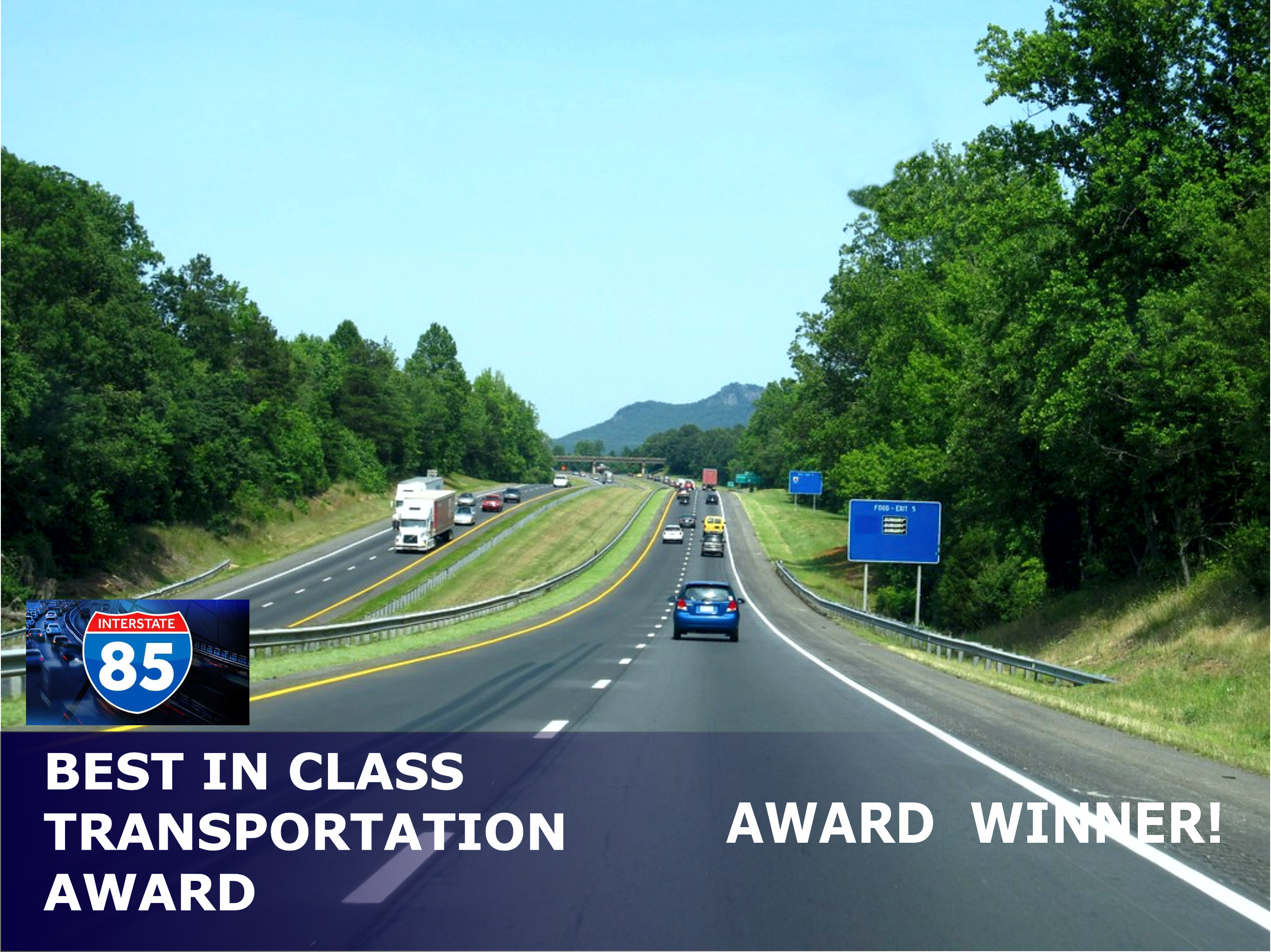 Highway corridor built with high-performance asphalt